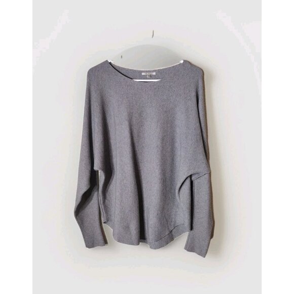 Vila Milano Sweater Small Long Sleeve Stretch Gray - Picture 1 of 10